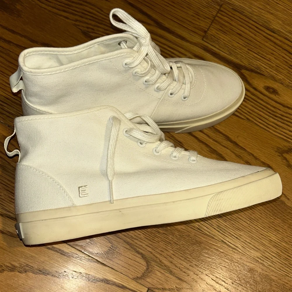 Everlane Forever High Top‎ Sneaker - Ecru